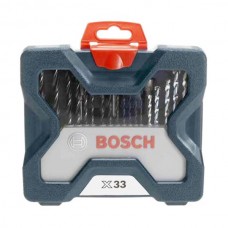 BOSCH 33 Pcs X-LINE Drill Bits & Screwdriver Bits Set X33